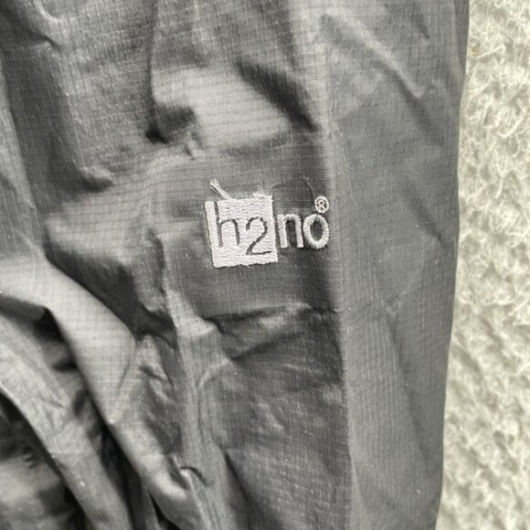 Patagonia H2No Rain Jacket Men's Medium Black Hooded Waterproof Outdoors Shell - Picture 6 of 13